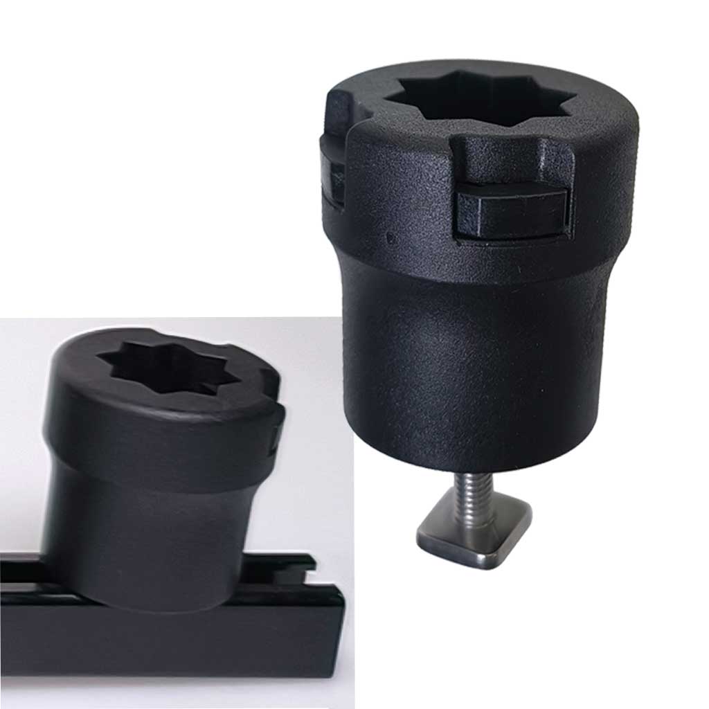 1 Peça Adaptador de Trilho Des - Fishing Kayak Cart avaliação e preço